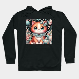 Vintage cat Hoodie